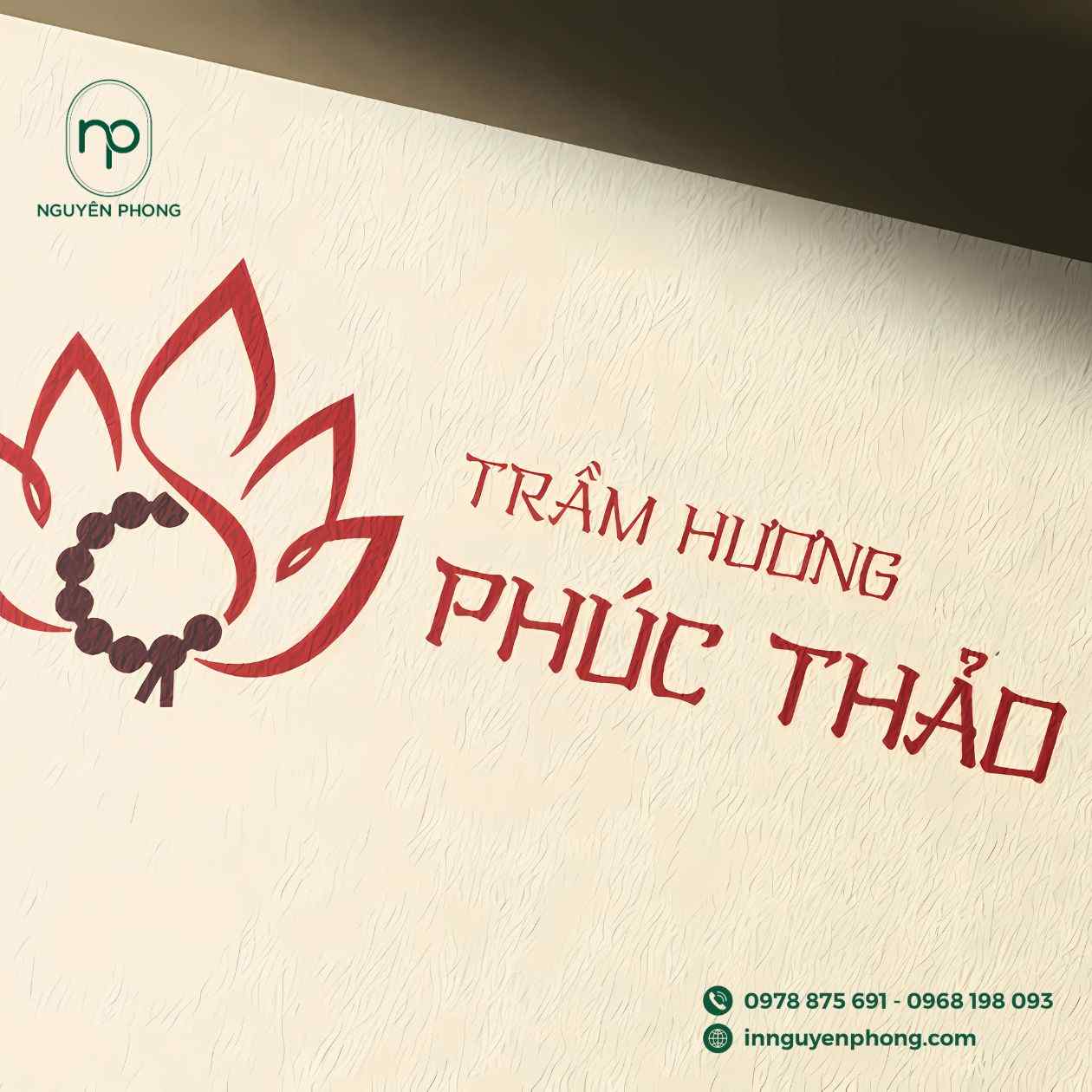 Mẫu logo nhang trầm